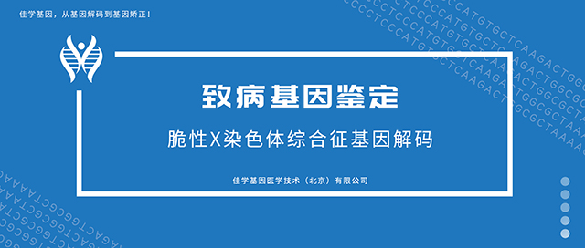 脆性X染色体综合征-致病基因鉴定基因检测